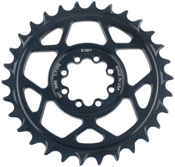 5DEV T-Type Direct Mount  Chainring - 30t, 8-Bolt, 3mm Offset, Aluminum, Black MPN: CRA-T8-30-01 UPC: 850058721156 Direct Mount Chainrings T-Type Direct Mount Aluminum Chainring