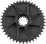 5DEV Aero Direct Mount Chainring - 42t, 8-Bolt, 7mm Offset, Aluminum, Black - Direct Mount Chainrings - Aero Direct Mount Chainring