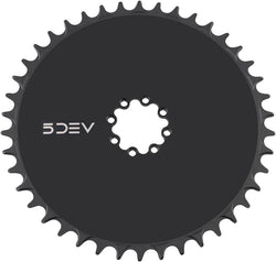 5DEV Aero Direct Mount Chainring - 42t, 8-Bolt, 7mm Offset, Aluminum, Black MPN: CRD-T8-42-01 UPC: 850058721729 Direct Mount Chainrings Aero Direct Mount Chainring
