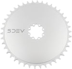 5DEV Aero Direct Mount Chainring - 42t, 8-Bolt, 7mm Offset, Aluminum, Raw MPN: CRD-T8-42-02 UPC: 850058721736 Direct Mount Chainrings Aero Direct Mount Chainring