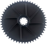5DEV Aero Direct Mount Chainring - 52t, 8-Bolt, 7mm Offset, Aluminum, Black - Direct Mount Chainrings - Aero Direct Mount Chainring
