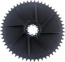 5DEV Aero Direct Mount Chainring - 52t, 8-Bolt, 7mm Offset, Aluminum, Black - Direct Mount Chainrings - Aero Direct Mount Chainring