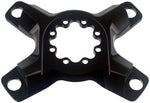 5DEV RGXC Crank Spider - 8-Bolt, Asymmetric 110 BCD, Aluminum, For use with Dura-Ace 12-Speed Chainrings, Black - Crank Spider - 8-Bolt Crank Spider