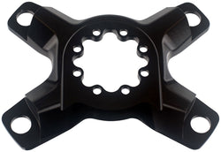 5DEV RGXC Crank Spider - 8-Bolt, Asymmetric 110 BCD, Aluminum, For use with Dura-Ace 12-Speed Chainrings, Black - Crank Spider - 8-Bolt Crank Spider