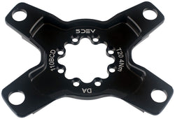 5DEV RGXC Crank Spider - 8-Bolt, Asymmetric 110 BCD, Aluminum, For use with Dura-Ace 12-Speed Chainrings, Black MPN: S-110BCD-8B UPC: 850058721910 Crank Spider 8-Bolt Crank Spider