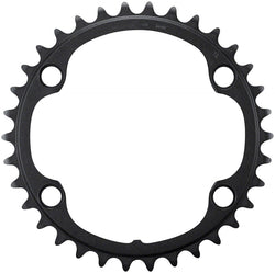 Shimano Ultegra FC-R8100 12-Speed Chainring - 34t, Asymmetric 110 BCD, Black, NK MPN: Y0NG34000 UPC: 192790168029 Chainring Ultegra FC-R8100 12-Speed Chainring