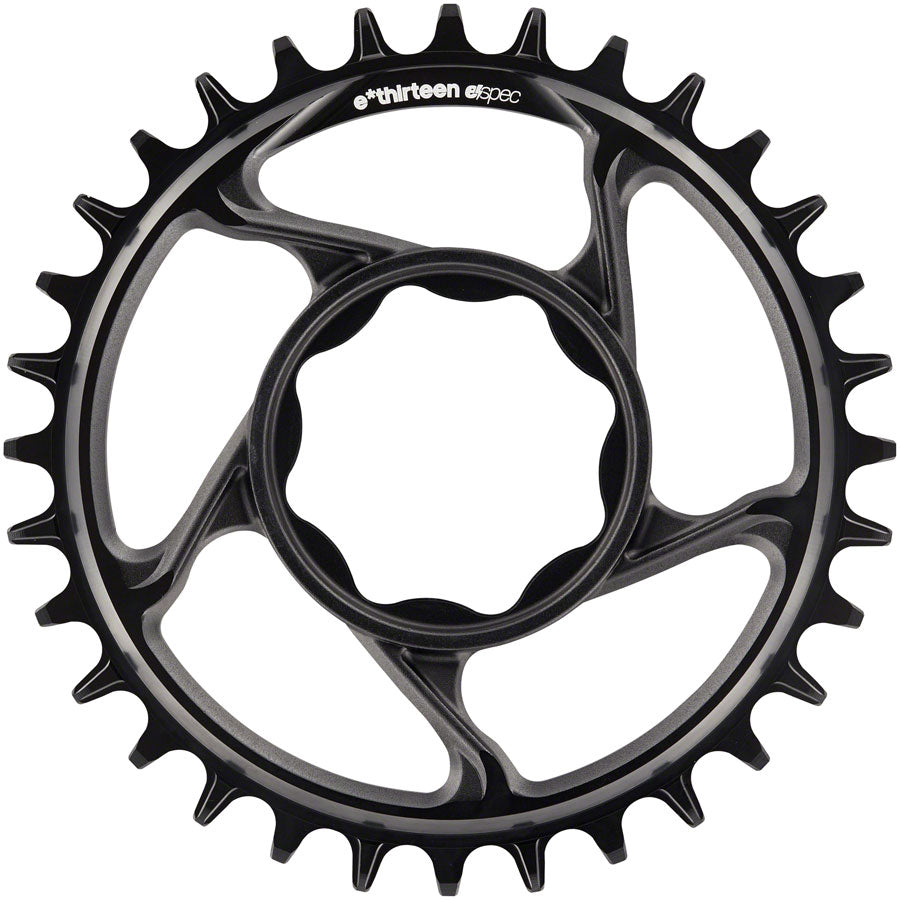 e*thirteen e*spec Direct Mount Chainring - 32t, 11/12 Speed, For TQ CL55, Black MPN: CR4EPA-102 eBike Chainrings and Sprockets e*spec Aluminum TQ CL55 Chainring