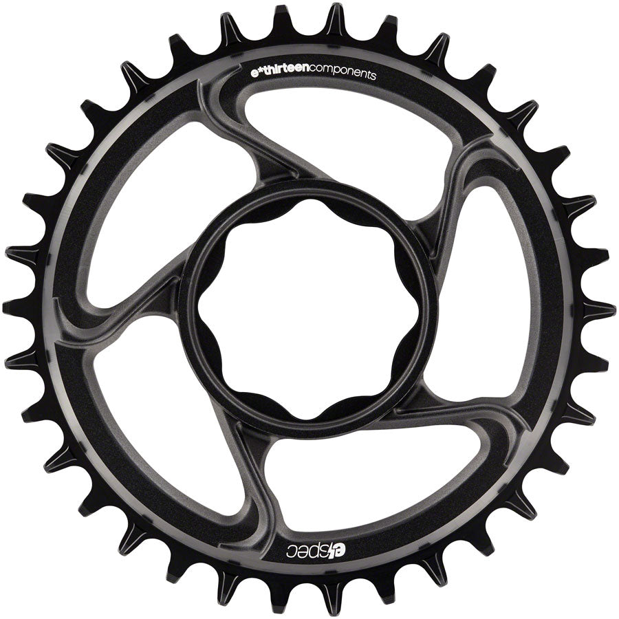 e*thirteen e*spec Direct Mount Chainring - 34t, 11/12 Speed, For TQ CL55, Black MPN: CR4EPA-103 eBike Chainrings and Sprockets e*spec Aluminum TQ CL55 Chainring