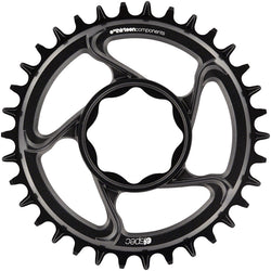 e*thirteen e*spec Direct Mount Chainring - 34t, 11/12 Speed, For TQ CL55, Black MPN: CR4EPA-103 eBike Chainrings and Sprockets e*spec Aluminum TQ CL55 Chainring