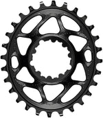 absoluteBLACK Oval Narrow-Wide Direct Mount Chainring - 30t, SRAM 3-Bolt Direct Mount, 3mm Offset, Black MPN: SROVBOOST30BK Direct Mount Chainrings Oval Direct Mount Chainring for SRAM 3-Bolt Cranks