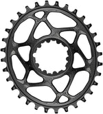 absoluteBLACK Oval Narrow-Wide Direct Mount Chainring - 32t, SRAM 3-Bolt Direct Mount, 3mm Offset, Black MPN: SROVBOOST32BK Direct Mount Chainrings Oval Direct Mount Chainring for SRAM 3-Bolt Cranks