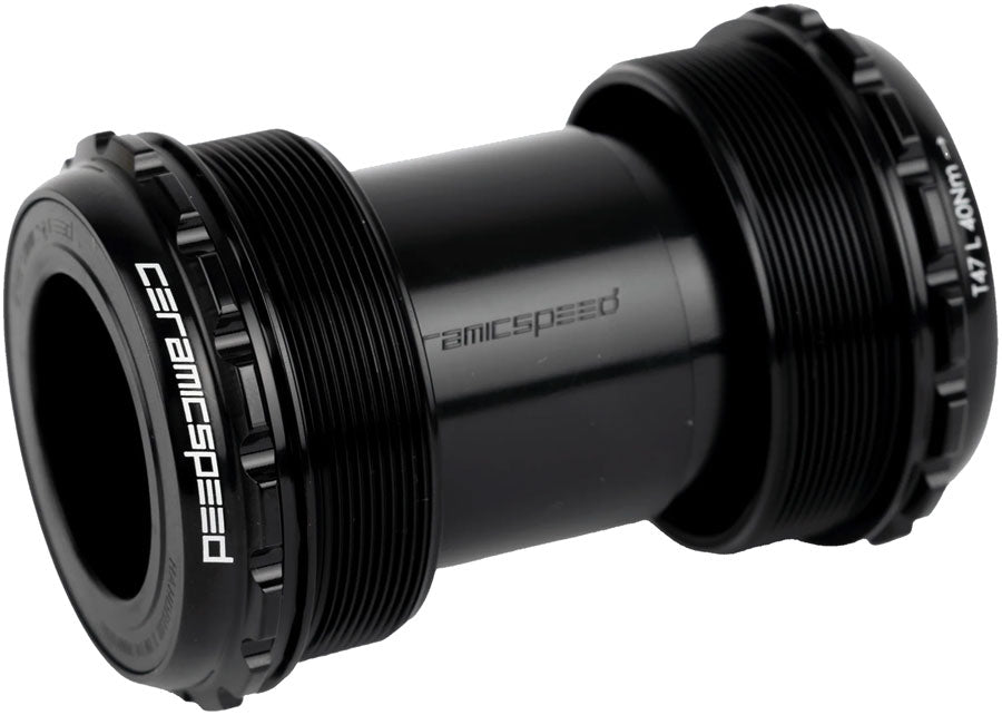 CeramicSpeed BB ALPHA Bottom Bracket - T47, 73mm, For SRAM DUB Spindle, MTB, Black MPN: 115560 Bottom Brackets BB ALPHA T47 MTB Bottom Bracket