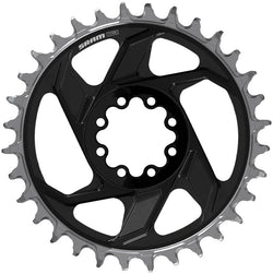 SRAM XX Downhill T-Type Direct Mount Chainring - 36t, 7-Speed, 8-Bolt Direct Mount, 6mm Offset, Aluminum, D1 MPN: 11.6218.078.002 UPC: 710845929083 Direct Mount Chainrings XX Downhill T-Type Direct Mount Chainring