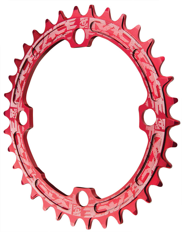 RaceFace Narrow Wide Chainring: 104mm BCD, 32t, Red MPN: RNW104X32RED UPC: 821973330662 Chainring Narrow Wide Chainring