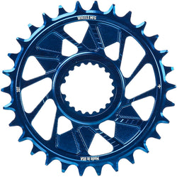 Wheels Manufacturing Direct Mount Chainring - 30t, Shimano Direct Mount, 1.5mm Outboard Offset, HG+ Chain Compatible, MPN: CR-SH12+15-30-6 UPC: 810124714741 Direct Mount Chainrings Shimano Direct Mount Hyperglide+ Chain Compatible Chainring