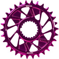 Wheels Manufacturing Direct Mount Chainring - 30t, Shimano Direct Mount, 1.5mm Outboard Offset, HG+ Chain Compatible, MPN: CR-SH12+15-30-7 UPC: 810124714758 Direct Mount Chainrings Shimano Direct Mount Hyperglide+ Chain Compatible Chainring
