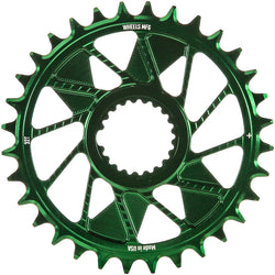 Wheels Manufacturing Direct Mount Chainring - 32t, Shimano Direct Mount, 1.5mm Inboard Offset, HG+ Chain Compatible, MPN: CR-SH1215-32-9 UPC: 810124715045 Direct Mount Chainrings Shimano Direct Mount Hyperglide+ Chain Compatible Chainring