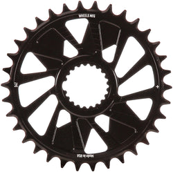 Wheels Manufacturing Direct Mount Chainring - 34t, Shimano Direct Mount, 1.5mm Outboard Offset, HG+ Chain Compatible, MPN: CR-SH12+15-34-0 UPC: 810124714840 Direct Mount Chainrings Shimano Direct Mount Hyperglide+ Chain Compatible Chainring