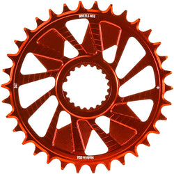 Wheels Manufacturing Direct Mount Chainring - 34t, Shimano Direct Mount, 1.5mm Outboard Offset, HG+ Chain Compatible, MPN: CR-SH12+15-34-3 UPC: 810124714864 Direct Mount Chainrings Shimano Direct Mount Hyperglide+ Chain Compatible Chainring