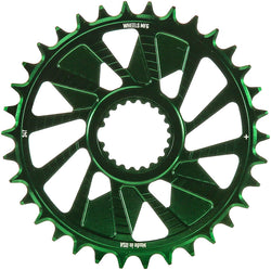 Wheels Manufacturing Direct Mount Chainring - 34t, Shimano Direct Mount, 1.5mm Outboard Offset, HG+ Chain Compatible, MPN: CR-SH12+15-34-9 UPC: 810124714901 Direct Mount Chainrings Shimano Direct Mount Hyperglide+ Chain Compatible Chainring