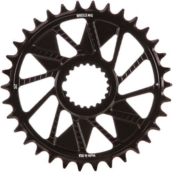 Wheels Manufacturing Direct Mount Chainring - 34t, Shimano Direct Mount, 1.5mm Inboard Offset, HG+ Chain Compatible, MPN: CR-SH1215-34-0 UPC: 810124715052 Direct Mount Chainrings Shimano Direct Mount Hyperglide+ Chain Compatible Chainring