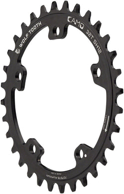 Wolf Tooth CAMO Aluminum Chainring - 30t, Wolf Tooth CAMO Mount, Drop-Stop ST, Requires 12-Speed HG+ Chain, Black MPN: CAMO-AL30-SH12 UPC: 810006800609 Direct Mount Chainrings CAMO Aluminum Hyperglide+ Chainrings