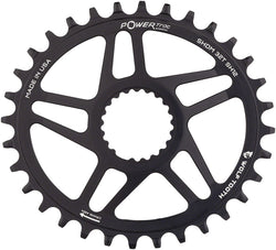 Wolf Tooth Elliptical Direct Mount Chainring - 34t, Shimano DM Boost, 3mm Offset, Drop-Stop ST, Requires 12-Speed HG+ - Direct Mount Chainrings - Elliptical Shimano Hyperglide+ Direct Mount Chainrings