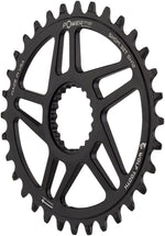 Wolf Tooth Elliptical Direct Mount Chainring - 32t, Shimano DM Boost, 3mm Offset, Drop-Stop ST, Requires 12-Speed HG+ MPN: OVAL-SHDM32-SH12 UPC: 810006800654 Direct Mount Chainrings Elliptical Shimano Hyperglide+ Direct Mount Chainrings
