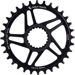 Wolf Tooth Direct Mount Chainring - 30t, Shimano DM, For Boost Cranks, 3mm Offset, Drop-Stop ST, Requires 12-Speed HG+ - Direct Mount Chainrings - Shimano Direct Mount Chainring for Hyperglide+ Chain