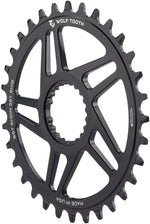 Wolf Tooth Direct Mount Chainring - 28t, Shimano DM, For Boost Cranks, 3mm Offset, Drop-Stop ST, Requires 12-Speed HG+ MPN: SHDM-R-S-03P-28 UPC: 810159400299 Direct Mount Chainrings Shimano Hyperglide+ Direct Mount Chainrings