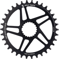 Wolf Tooth Direct Mount Chainring - 34t, Shimano Direct Mount, For Super Boost+ Cranks, Requires 12-Speed Hyperglide+ - Direct Mount Chainrings - Shimano Hyperglide+ Direct Mount Chainrings