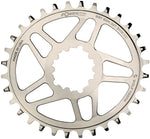 Wolf Tooth Elliptical Direct Mount Chainring - 32t, SRAM Direct Mount, For SRAM 3-Bolt Boost Cranks, Use Hyperglide+ MPN: OVAL-SDM32-BST-NI-SH12 UPC: 810006801774 Direct Mount Chainrings Elliptical 3-Bolt Direct Mount Chainring for Hyperglide+ Chain