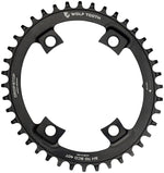 Wolf Tooth Elliptical Shimano 110 Asymmetric BCD Chainring - 40t, 110 Asymmetric BCD, 4-Bolt, Drop-Stop B, For Shimano - Chainring - Elliptical Shimano 110 Asymmetric BCD Chainrings