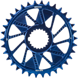 Wheels Manufacturing Direct Mount Chainring - 34t, Shimano Direct Mount, 1.5mm Inboard Offset, HG+ Chain Compatible, MPN: CR-SH1215-34-6 UPC: 810124715090 Direct Mount Chainrings Shimano Direct Mount Hyperglide+ Chain Compatible Chainring