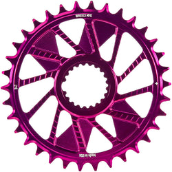 Wheels Manufacturing Direct Mount Chainring - 34t, Shimano Direct Mount, 1.5mm Inboard Offset, HG+ Chain Compatible, MPN: CR-SH1215-34-7 UPC: 810124715106 Direct Mount Chainrings Shimano Direct Mount Hyperglide+ Chain Compatible Chainring