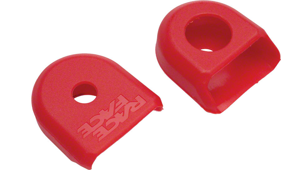 RaceFace Crank Boots: For Carbon Cranks, 2-Pack Red MPN: A10066RED UPC: 821973189079 Crank Part Crank Boots - For Carbon