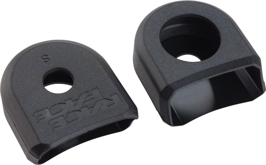 RaceFace Crank Boots For Alloy Cranks 2 Pack Black Crank Part Worldwide Cyclery