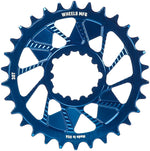 Wheels Manufacturing Direct Mount Chainring - 30t, SRAM 3-Bolt Direct Mount, 3mm Offset, T-Type Chain Compatible, Blue MPN: CR-SR313-30-6 UPC: 810124714161 Direct Mount Chainrings Direct Mount T-Type Compatible Chainring