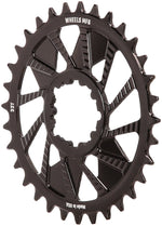 Wheels Manufacturing Direct Mount Chainring - 32t, SRAM 3-Bolt Direct Mount, 3mm Offset, T-Type Chain Compatible, Black - Direct Mount Chainrings - Direct Mount T-Type Compatible Chainring