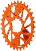 Wheels Manufacturing Direct Mount Chainring - 32t, SRAM 3-Bolt Direct Mount, 3mm Offset, T-Type Chain Compatible, Orange - Direct Mount Chainrings - 3-Bolt Direct Mount T-Type Chain Compatible Chainring