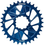 Wheels Manufacturing Direct Mount Chainring - 32t, SRAM 3-Bolt Direct Mount, 3mm Offset, T-Type Chain Compatible, Blue MPN: CR-SR313-32-6 UPC: 810124714239 Direct Mount Chainrings Direct Mount T-Type Compatible Chainring