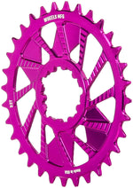 Wheels Manufacturing Direct Mount Chainring - 32t, SRAM 3-Bolt Direct Mount, 3mm Offset, T-Type Chain Compatible, Purple - Direct Mount Chainrings - Direct Mount T-Type Compatible Chainring