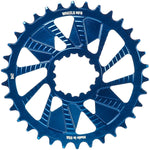 Wheels Manufacturing Direct Mount Chainring - 34t, SRAM 3-Bolt Direct Mount, 3mm Offset, T-Type Chain Compatible, Blue MPN: CR-SR313-34-6 UPC: 810124714307 Direct Mount Chainrings Direct Mount T-Type Compatible Chainring
