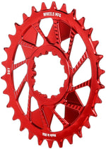 Wheels Manufacturing Direct Mount Chainring - 30t, SRAM 3-Bolt Direct Mount, 3mm Offset, Compatible with Hyperglide+ - Direct Mount Chainrings - Direct Mount Hyperglide+ Compatible Chainring