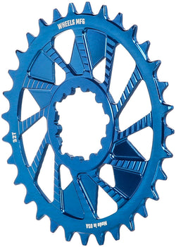 Wheels Manufacturing Direct Mount Chainring - 32t, SRAM 3-Bolt Direct Mount, 3mm Offset, Compatible with Hyperglide+ - Direct Mount Chainrings - Direct Mount Hyperglide+ Compatible Chainring