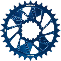 Wheels Manufacturing Direct Mount Chainring - 32t, SRAM 3-Bolt Direct Mount, 3mm Offset, Compatible with Hyperglide+ MPN: CR-SR323-32-6 UPC: 810124714444 Direct Mount Chainrings Direct Mount Hyperglide+ Compatible Chainring