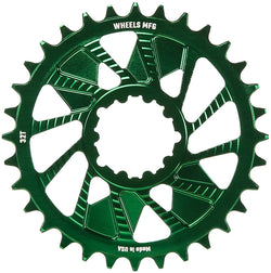 Wheels Manufacturing Direct Mount Chainring - 32t, SRAM 3-Bolt Direct Mount, 3mm Offset, Compatible with Hyperglide+ MPN: CR-SR323-32-9 UPC: 810124714468 Direct Mount Chainrings Direct Mount Hyperglide+ Compatible Chainring