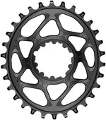 absoluteBLACK Oval Direct Mount Chainring - 30t, SRAM 3-Bolt Direct Mount, 3mm Offset, Requires Hyperglide+ Chain, Black MPN: SROVBSH/30BK Direct Mount Chainrings Oval Direct Mount Chainring for SRAM and Hyperglide+