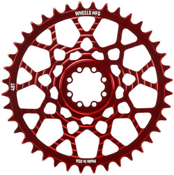 Wheels Manufacturing Gravel Direct Mount Chainring - 40t, SRAM 8-Bolt Direct Mount, 6.5mm Inboard Offset, T-Type Chain MPN: CR-SR8165-40-1 UPC: 810124715137 Direct Mount Chainrings 8-Bolt Direct Mount T-Type Chain Compatible Gravel Chainring
