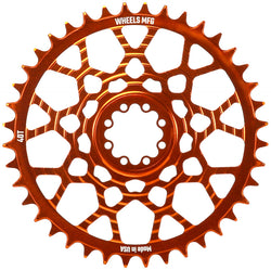 Wheels Manufacturing Gravel Direct Mount Chainring - 40t, SRAM 8-Bolt Direct Mount, 6.5mm Inboard Offset,T-Type Chain MPN: CR-SR8165-40-3 UPC: 810124715144 Direct Mount Chainrings 8-Bolt Direct Mount T-Type Chain Compatible Gravel Chainring